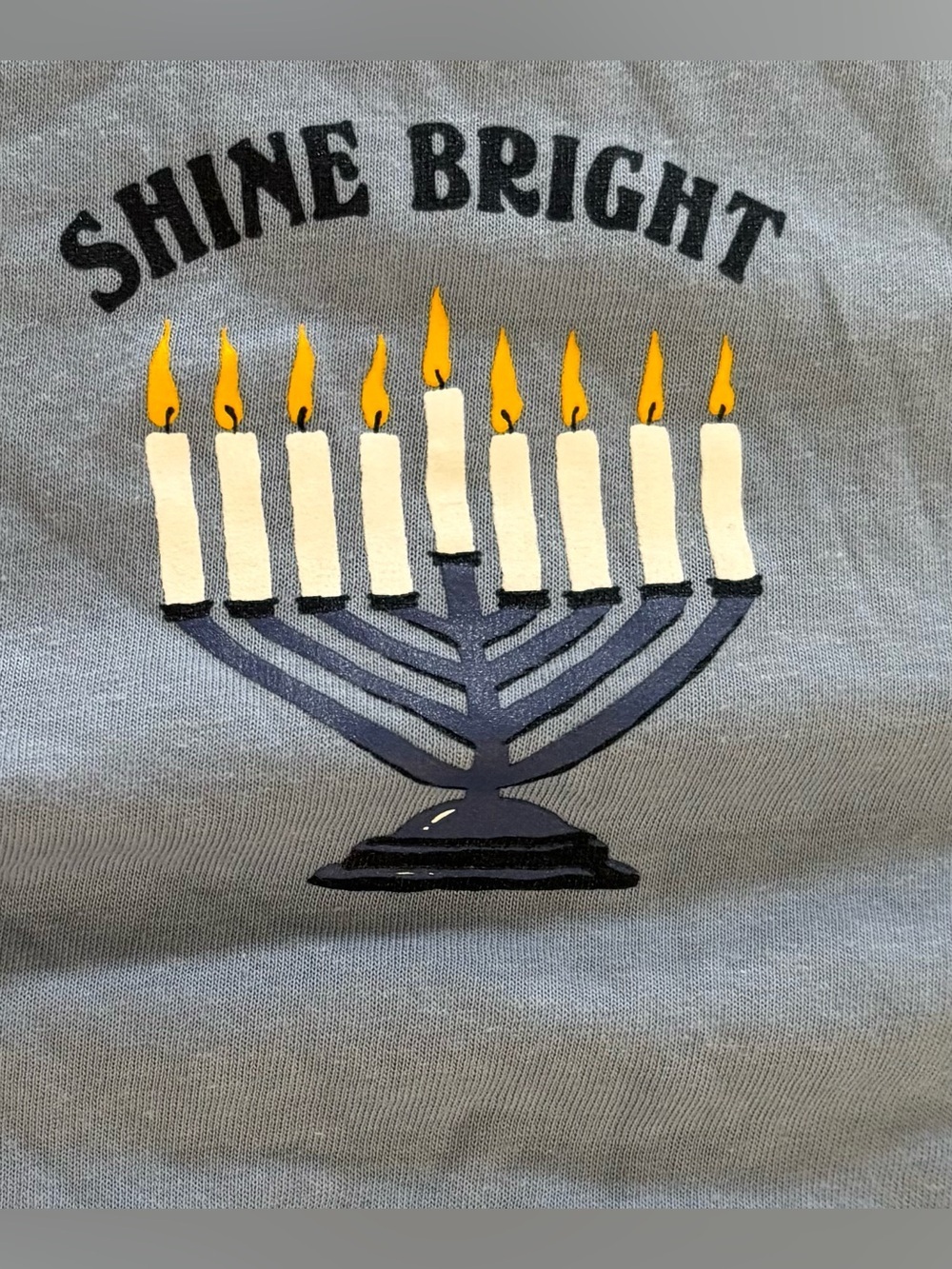 Old navy Hanukkah pajamas set woman NWT & GUC Sz large - Picture 5 of 12